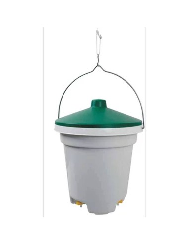 Bebedero para gallinas colgante con boquilla...
