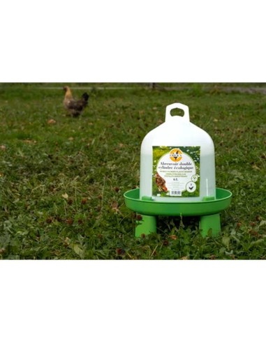 Bebedero de doble cilindro para gallinas |...