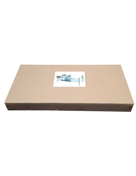 Caja metálica de cría para pollitos y codornices (100 cm x 60 cm x 50 cm)