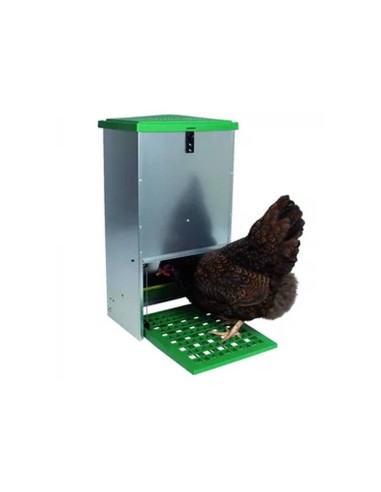 Comedero automático para pollos Feedomatic con...