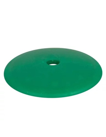Comedero de plástico para aves de corral ASCOT | verde | (2,5 kilos)