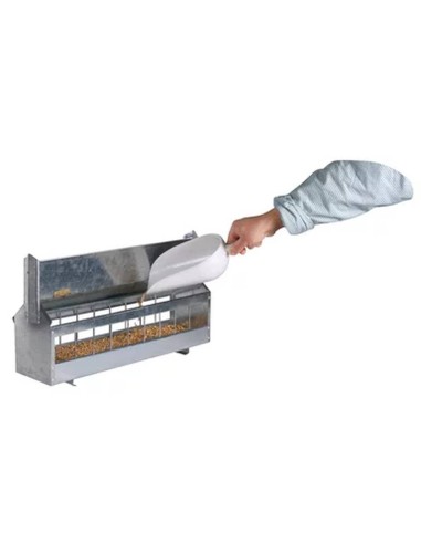 Comedero | acero galvanizado (4,2 L) | con...
