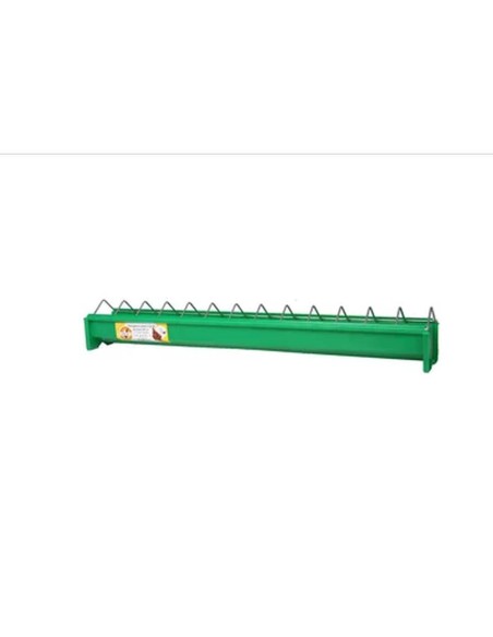 Comedero para pollitos (50 cm) | plástico verde