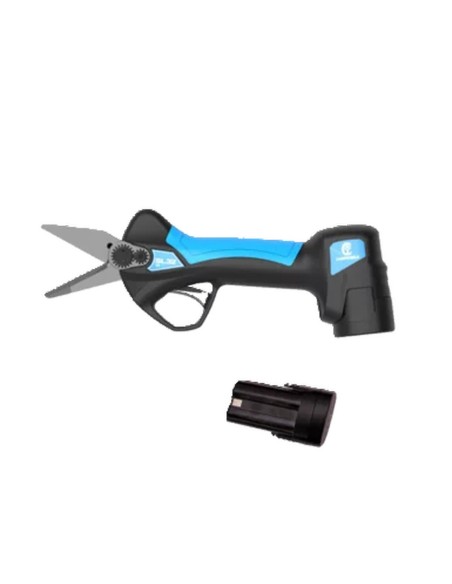 Tesoura elétrica para cascos com 2 baterias