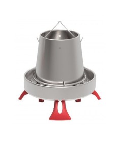Trémie en métal galvanisé, 5 Kg 2