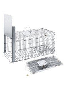 Gaiola Armadilha Dobrável para Gatos e Pequenos Animais –... 2