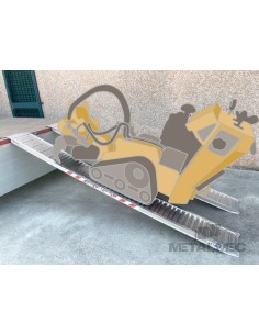 Rampas de Aluminio M055| Capacidad desde 500Kg a 2500 kg