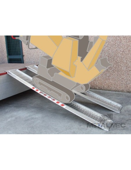 Rampas de Aluminio M074| Capacidad desde 700Kg a 3000 kg