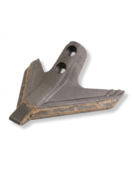 Reja de Tungsteno L-13AP-T para Cultivador y Chisel | Acero al Boro 12mm | Reforzada con Nervio