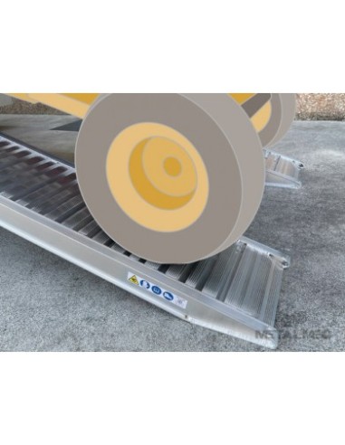 Rampas de Aluminio M085| Capacidad 3400 kg