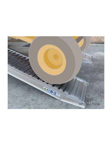 Rampas de Aluminio M085| Capacidad 3400 kg