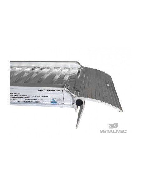 Rampas de Aluminio M076| Capacidad 3500 kg