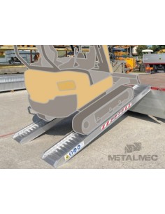 Rampas de Aluminio M100| Capacidad desde 1000Kg a 3800 kg