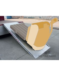 Rampa de aluminio MPCP | Hasta 2.000 KG