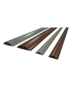 PG06 : PVC rigide gris-2 m