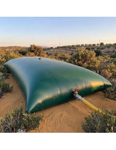 Tanque flexível de 330.000 litros para irrigação