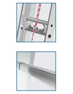 Escalera de Aluminio STARLINE Extensible de Cuerda (2... 2