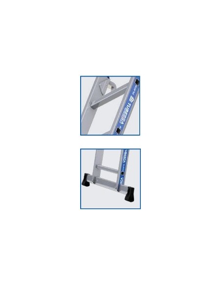 Escalera de Aluminio PLATINIUM Simple (1 Tramo)
