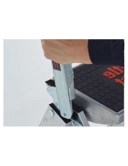 Escalera de Tijera SAFETY STEP de Aluminio