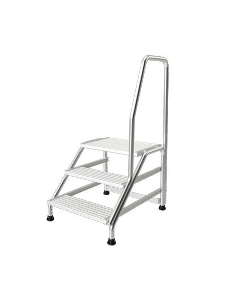 Escalera Industrial MODUL de Aluminio (con opción de Kit Barandilla)