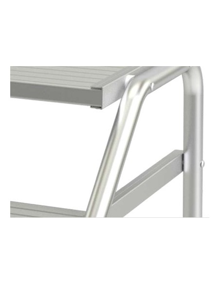 Escalera Industrial MODUL de Aluminio (con opción de Kit Barandilla)