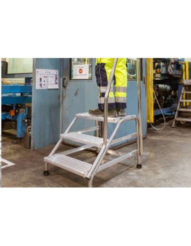 Escalera Industrial MODUL de Aluminio (con...