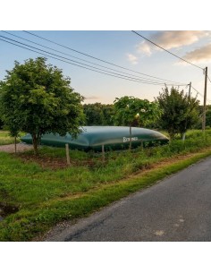 Tanque flexível de 440.000 litros para irrigação