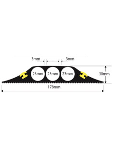 Volga 3x23 Yellow - 5m 2