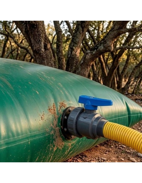 Flexible tank of 720,000 liters for irrigation