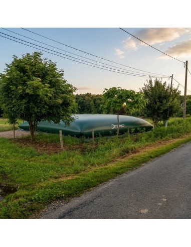 Flexible tank of 790,000 liters for irrigation