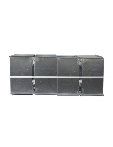 3-mouth feeder, 4.1 kg, with lid