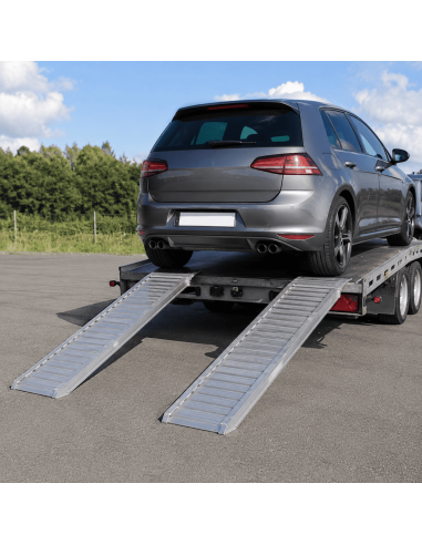 Aluminum ramps MODEL H.75 (Load 2100-4450 kg)...