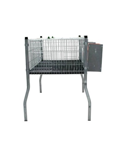 Modelo AURIA 1, 2 compartimentos, bebedouro tigela