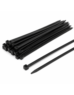 Bridas negras para cables 370 x 3,6 mm – 18 kg – 100...