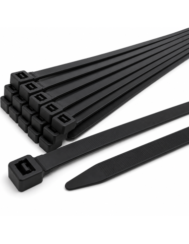 Black cable ties 530 x 9.0 mm – 79.4 kg – 100...
