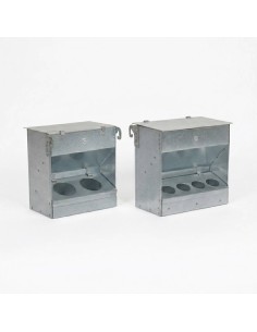 Comederos Pelechero Galvanizados para Palomas (Modelos de...