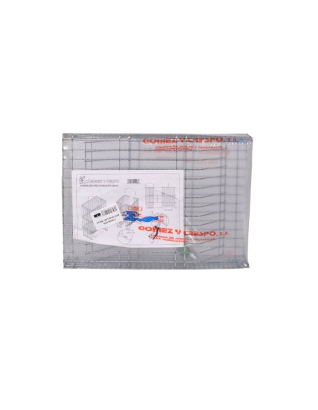 Forrajera Rectangular de Alambre Galvanizado (16 kg) – Antiestrés para Aves