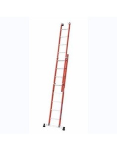 Escalera Mixta Extensible a Mano 2 Tramos Aislante (Fibra...