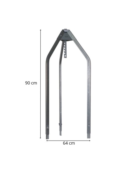 Hopper support tripod