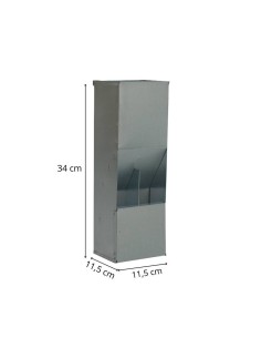 Comedero Galvanizado con Tapa para Perdices – Alta... 2