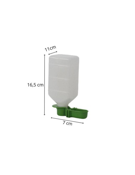 Serie de Bebederos de Botella (0,40 L y 2 L) – Sistema de Gravedad para Hidratación Continua