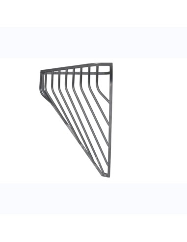 Galvanized wall fodder, capacity 55 kg - Corner