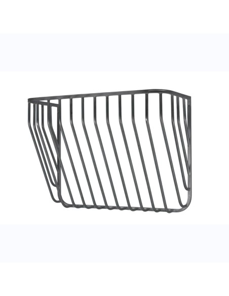 Galvanized wall fodder, capacity 100 kg - Front
