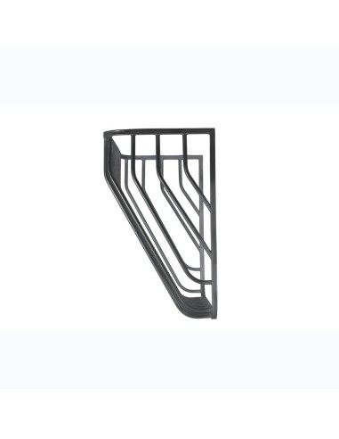 Galvanized wall fodder, capacity 100 kg - Front