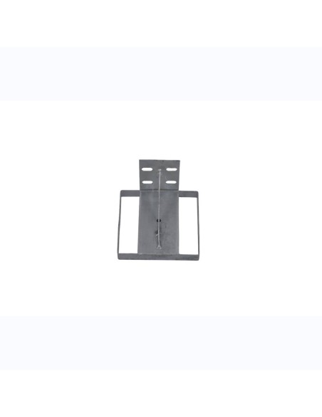 Vertical metal salt stone support