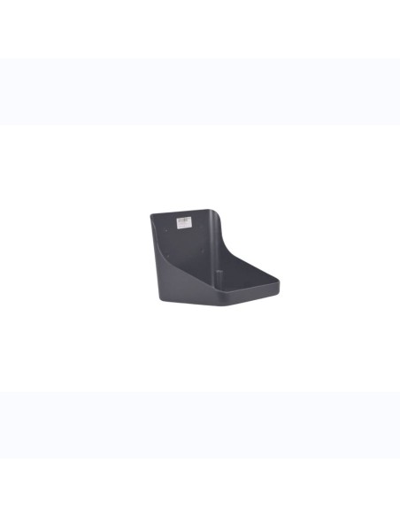 Vertical plastic salt stone support