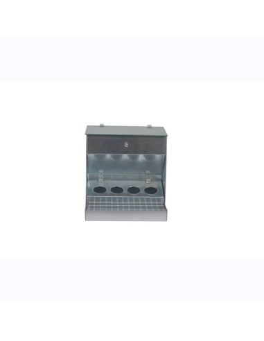 Canary feeder with 4 flying holes