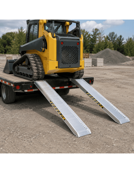 Rampas de aluminio H170 W para maquinaria | Carga 4400-12500 kg