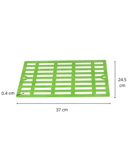 Relaxe para gaiolas com botões (37x24,5x0,5 cm)