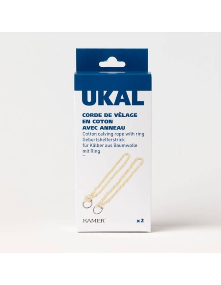 Cuerdas de Algodón para Partos con Anillo (55 cm) – Sujeción Suave para Obstetricia